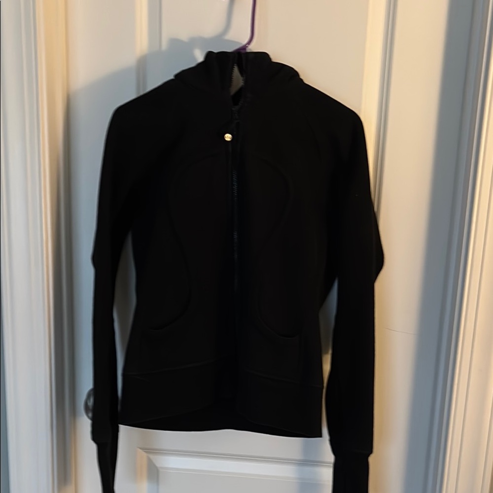 lululemon Black Zip-Up Hoodie